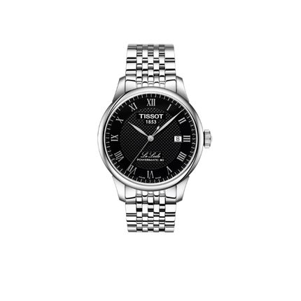 Tissot Le Locle Powermatic 80 – Automatico Swiss Made, nero, 39.3mm – Cod. T006.407.11.053.00