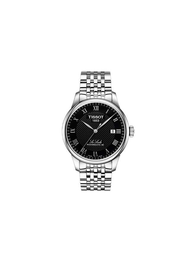 Tissot Le Locle Powermatic 80 – Automatico Swiss Made, nero, 39.3mm – Cod. T006.407.11.053.00