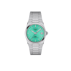 Tissot PRX 35mm – Automatico Swiss Made, Quadrante Verde Acqua, Acciaio – Ref. T137.207.11.091.01