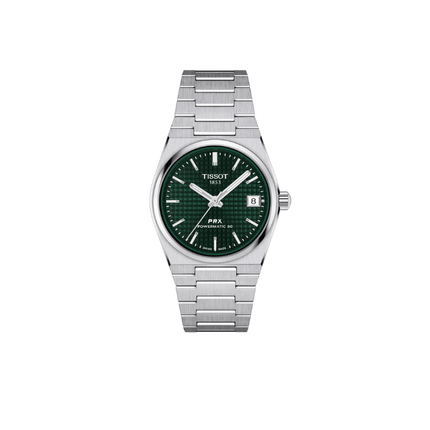 Tissot PRX 35mm – Orologio Automatico Swiss Made, Quadrante Verde, Acciaio, Ref. T137.207.11.091.00