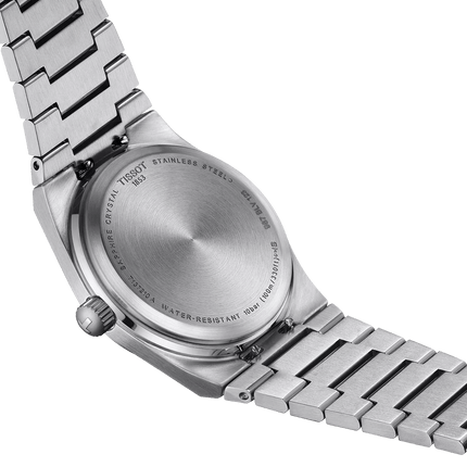 Tissot PRX 35mm – Orologio Quarzo Swiss Made, Quadrante Argentato, Acciaio, Ref. T137.210.11.031.00