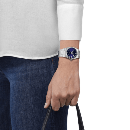 Tissot PRX 35mm – Orologio Quarzo Swiss Made, Quadrante Blu, Acciaio, Ref. T137.210.11.041.00