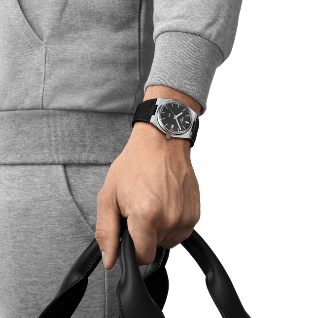 Tissot PRX 40mm Nero Silicone Quarzo – Ref. T137.410.17.051.00