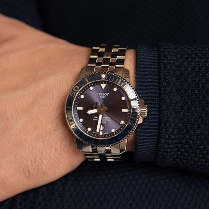 Tissot Seastar 1000 Automatic – Swiss Made, Blu, 43mm, Ref. T120.407.11.041.01