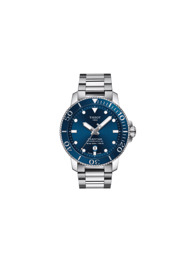 Tissot Seastar 1000 Automatic – Swiss Made, Blu, 43mm, Ref. T120.407.11.041.03