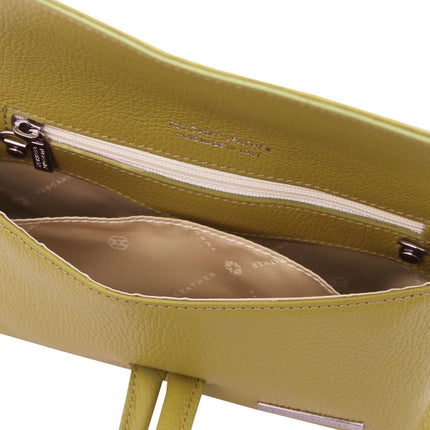 TL Bag - Foldover Leather Clutch | TL141990