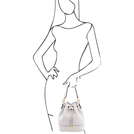 TL Bag - Leather bucket bag | TL142146