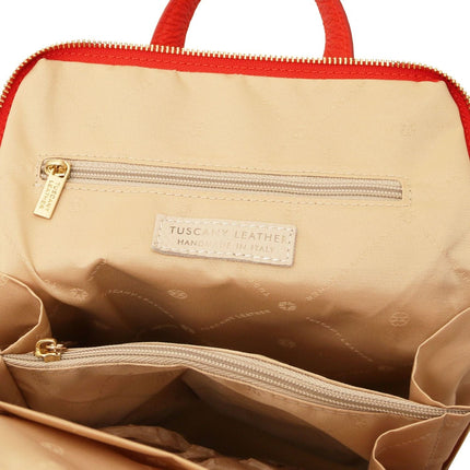 TL Bag - Small Convertible Leather Backpack For Women | TL142092