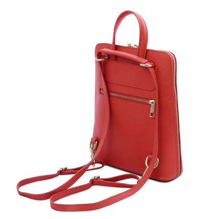 TL Bag - Small Convertible Leather Backpack For Women | TL142092