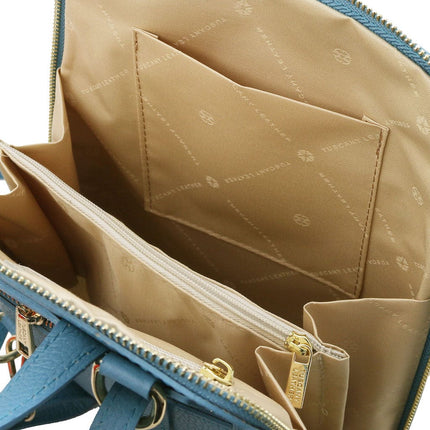 TL Bag - Small Convertible Leather Backpack For Women | TL142092