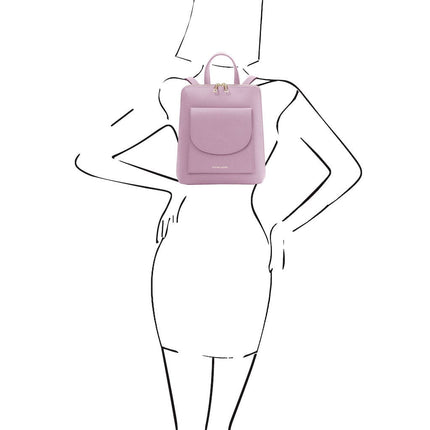 TL Bag - Small Convertible Leather Backpack For Women | TL142092