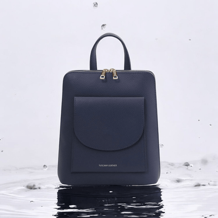 TL Bag - Small Convertible Leather Backpack For Women | TL142092