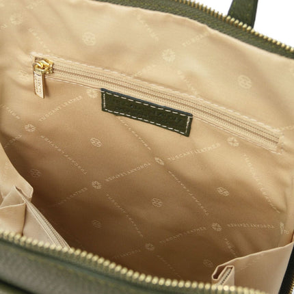 TL Bag - Small Convertible Leather Backpack For Women | TL142092