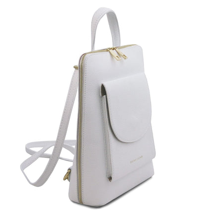 TL Bag - Small Convertible Leather Backpack For Women | TL142092