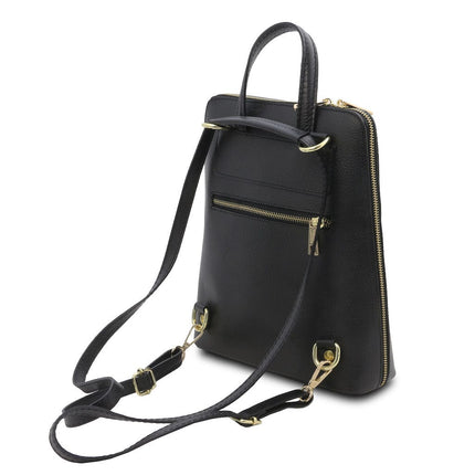 TL Bag - Small Convertible Leather Backpack For Women | TL142092