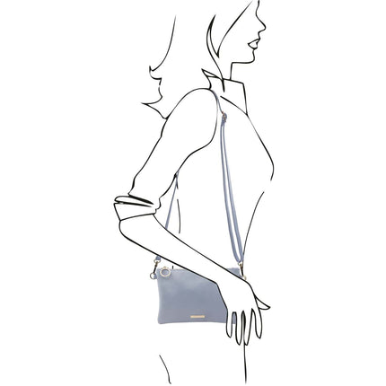 TL Bag - Soft Italian leather pouch clutch | TL142029