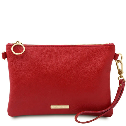 TL Bag - Soft Italian leather pouch clutch | TL142029