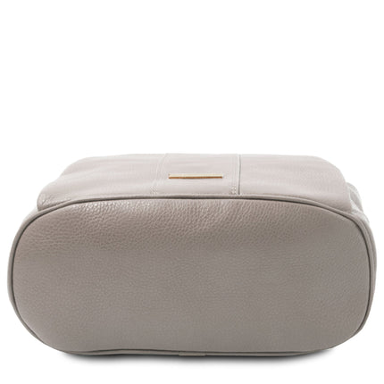 TL Bag - Soft leather backpack - convertible 2 - in - 1 backpack shoulder bag | TL142138