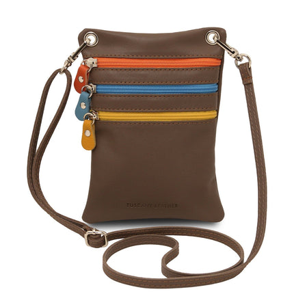 TL Bag - Soft leather mini cross bag | TL142431