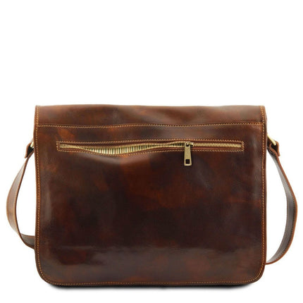 TL Messenger double - Crossbody leather bag | TL90475
