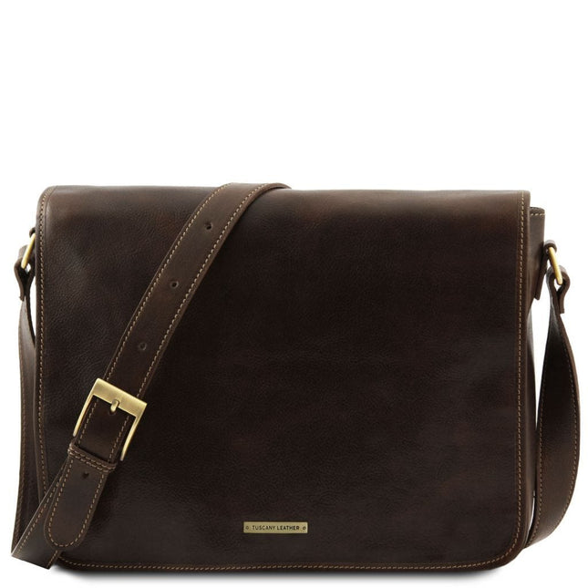 TL Messenger double - Crossbody leather bag | TL90475