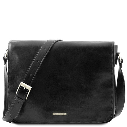 TL Messenger double - Crossbody leather bag | TL90475