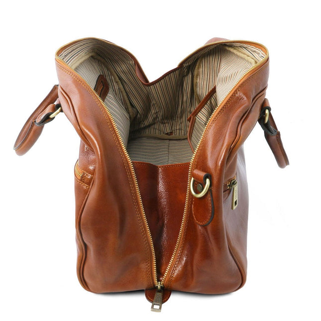 TL Voyager - Travel leather bag - Small size | TL141405