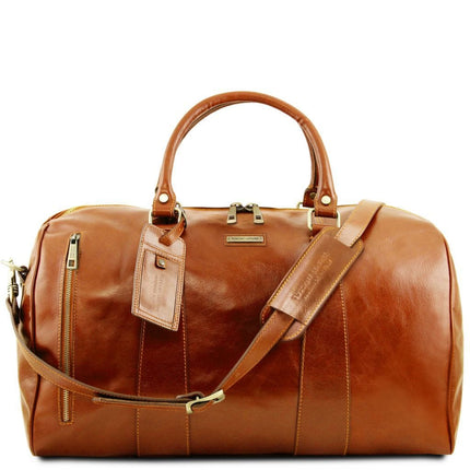 TL Voyager - Travel leather duffle bag - Large size | TL141794
