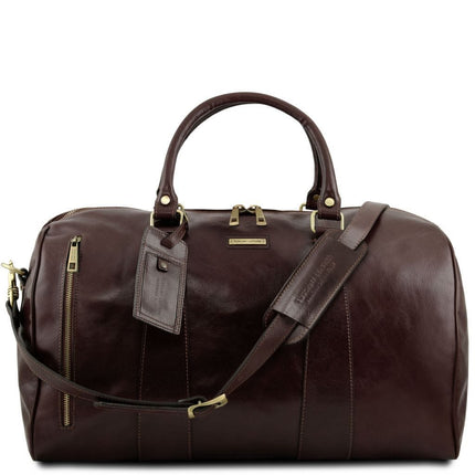 TL Voyager - Travel leather duffle bag - Large size | TL141794