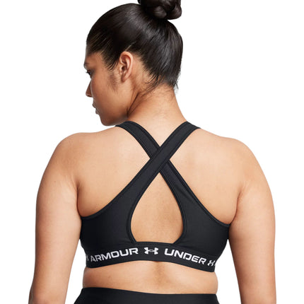 Top Armour Mid Crossback Donna Black/White