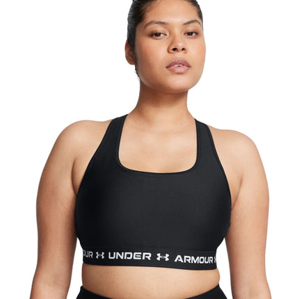 Top Armour Mid Crossback Donna Black/White