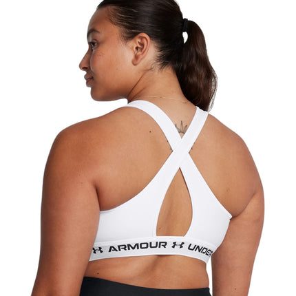 Top Armour Mid Crossback Donna White/Black