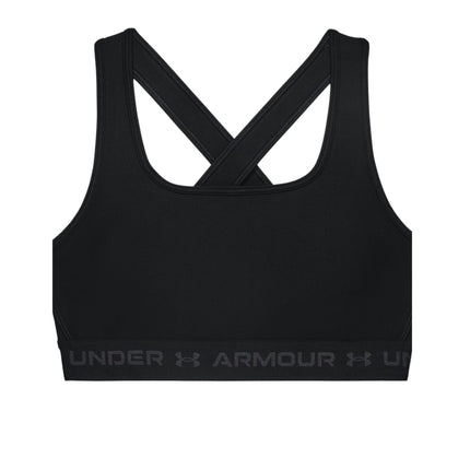 Top Mid Bra Donna Black/Jet Gray