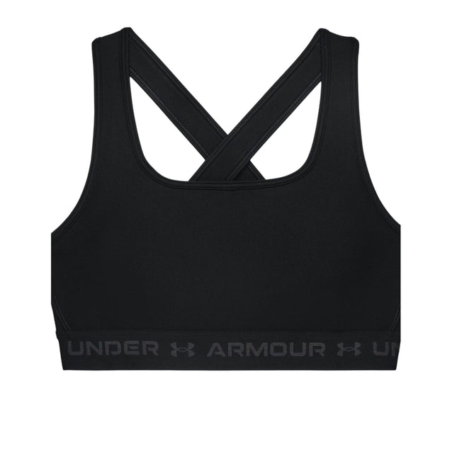 Top Mid Bra Donna Black/Jet Gray