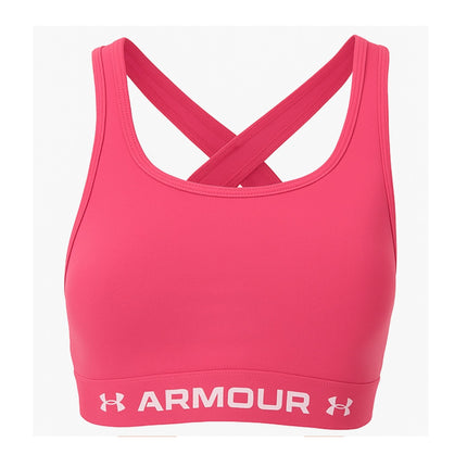 Top Mid Bra Donna Super Pink/White