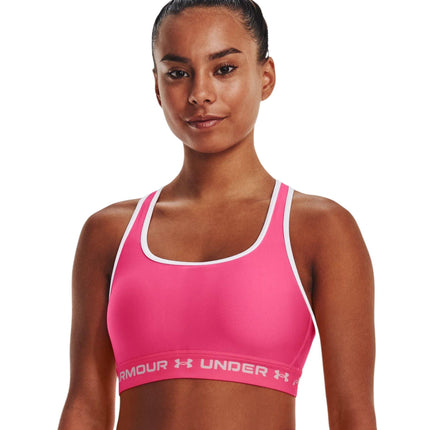 Top Mid Crossback Donna Pink Punk/White