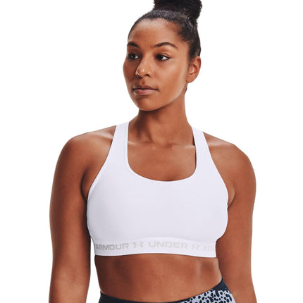 Top Mid Crossback Sport Donna White/Halo Gray