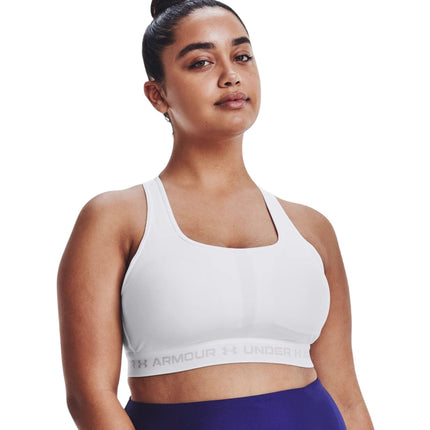 Top Mid Crossback Sport Donna White/Halo Gray