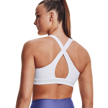 Top Mid Crossback Sport Donna White/Halo Gray