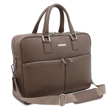 Treviso - Leather laptop briefcase | TL141986