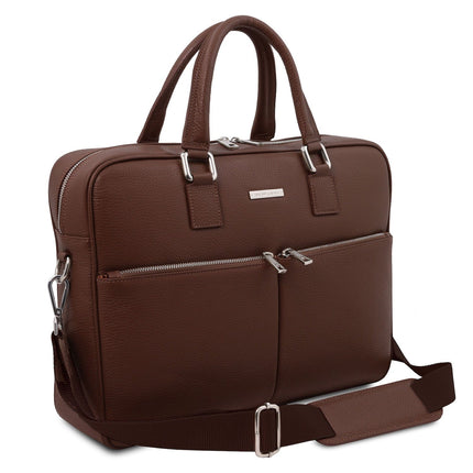 Treviso - Leather laptop briefcase | TL141986