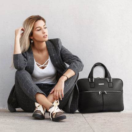 Treviso - Leather laptop briefcase | TL141986