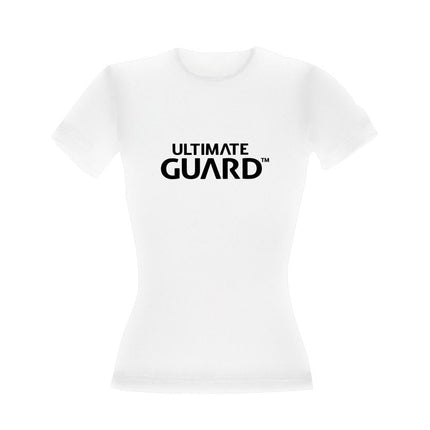 UGDP010018S Ultimate Guard Ladies T-Shirt Wordmark White TG - S