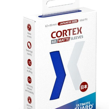 ULTIMATE GUARD Cortex Sleeves Japanese Size Matte Blue (60)