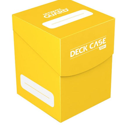 ULTIMATE GUARD Deck Case 100+ Standard Size Yellow