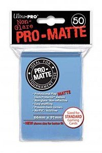 Ultra Pro Proteggi Carte Standard 50 Bustine Azzurro