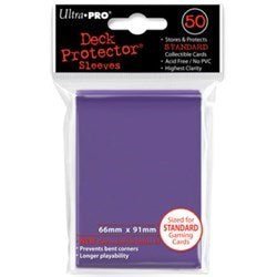 Ultra Pro Proteggi Carte Standard Pacchetto 50 Bustine Viola