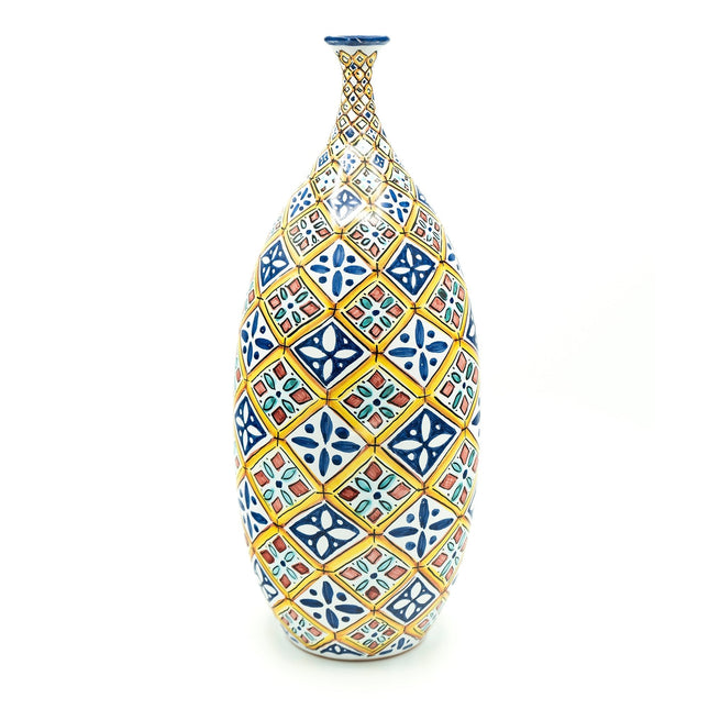 Vaso stile Maiolicato