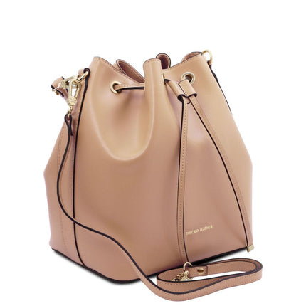 Vittoria - Italian leather bucket bag | TL141531