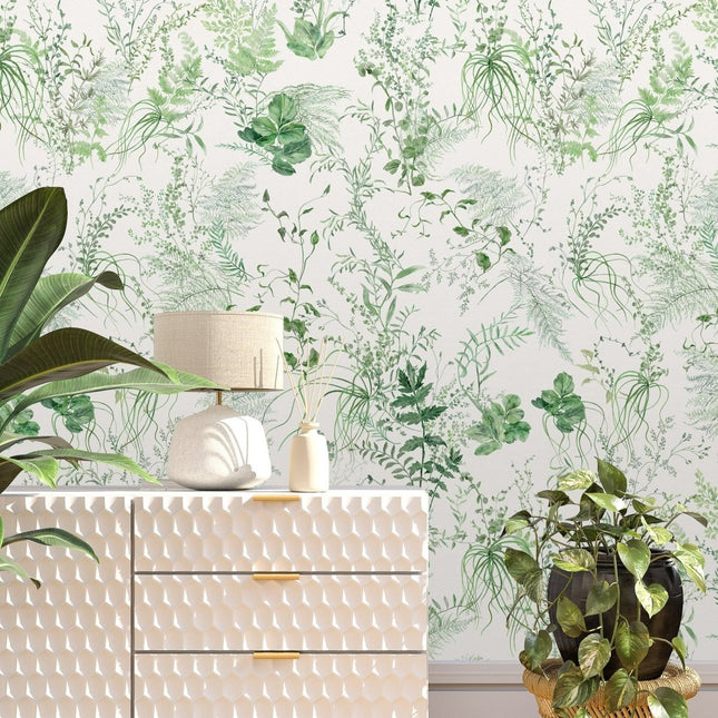 Wallpaper - Fern Botanical HERBS